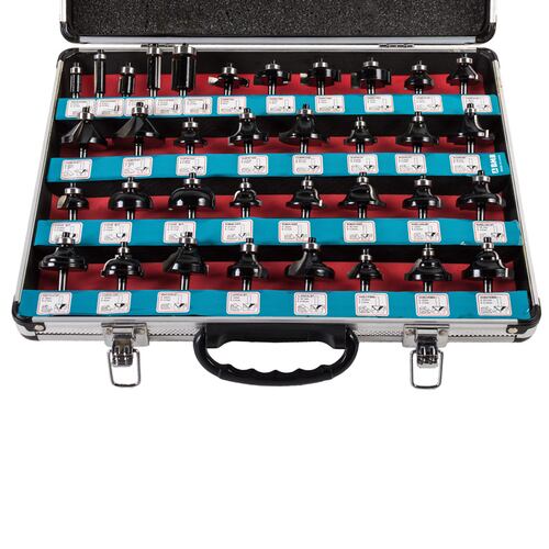 Juego Brocas Router Set Lujo 35 Pzas Oakland Oakbr-35