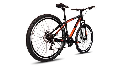 Bicicleta Alurock Kraken Rodada 29 Aluminio 21 Vel Freno Disco Naranja