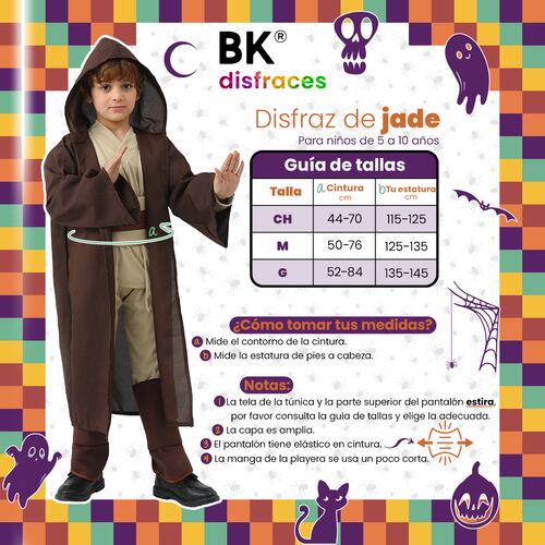 Disfraz De Halloween Infantil Niños Fiesta Disfraces De Tela Explorador Jade Espacio Estelar Wars Tallas Disponibles.