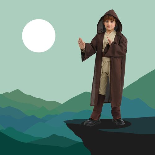 Disfraz De Halloween Infantil Niños Fiesta Disfraces De Tela Explorador Jade Espacio Estelar Wars Tallas Disponibles.