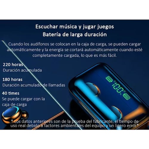 Audífonos In-ear Bluetooth Con Neckband De 2 Piezas.