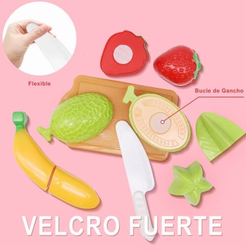 Juguetes De Cocina Para Niños Con Frutas Y Verduras, 58 Pzas