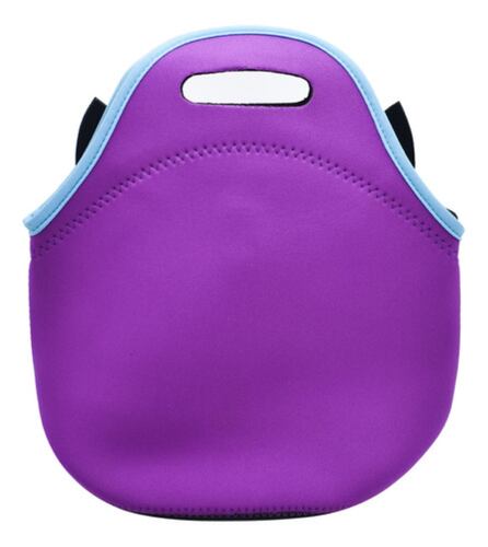 Lonchera Infantil Termica Unicornio Bolsa Almuerzo De Niños Morado