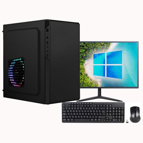 Pc Computadora Core i3 10ma Generacion 16Gb Ram, 960gb Disco Solido, Veloz, Monitor 21.5 FULL HD y Wifi