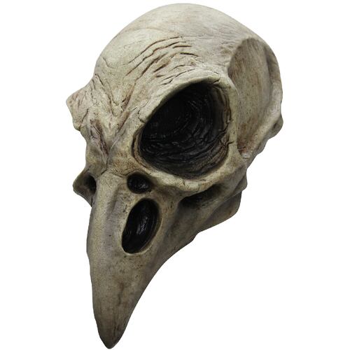 Máscara De Cráneo de Cuervo Crow Skull Ghoulish Productions Disfraz Halloween