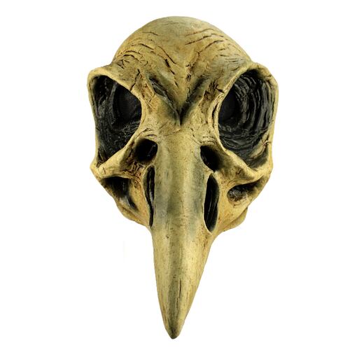 Máscara De Cráneo de Cuervo Crow Skull Ghoulish Productions Disfraz Halloween
