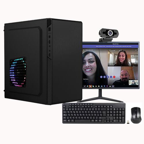 pc Computadora  intel dual core, Camara web microfono, 8gb ram, 960gb ssd monitor led 21.5 FULL HD
