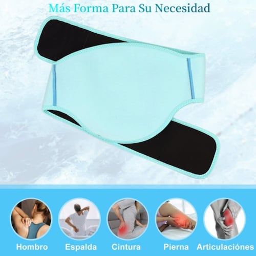 Compresa De Gel Frio Calor Para Aliviar El Dolor De Espalda Azul
