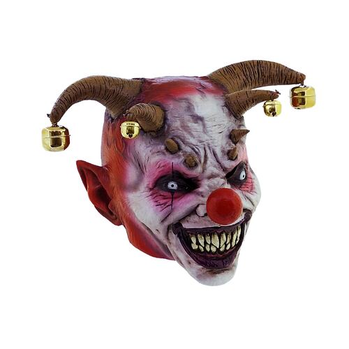 Máscara De Payaso Jingle Jangle Ghoulish Productions para Disfraz de Halloween