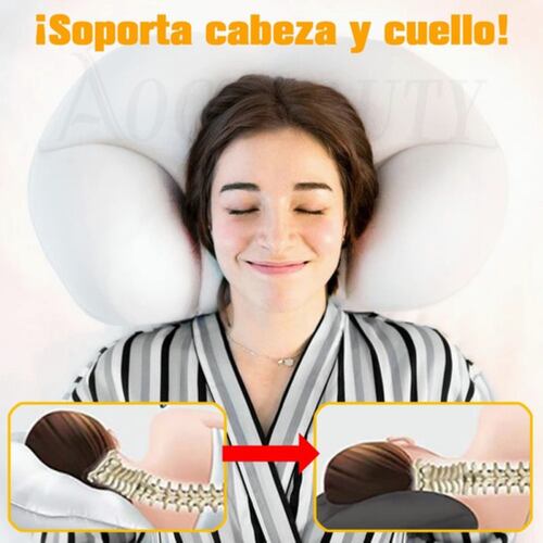 Almohada Ortopedica Cervical 3d Memory Blanca