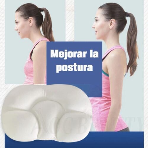 Almohada Ortopedica Cervical 3d Memory Blanca