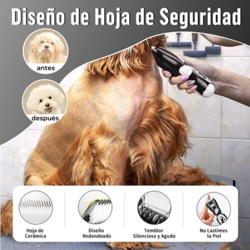 Rasuradora Para Mascotas Máquina Cortadora se Pelo 