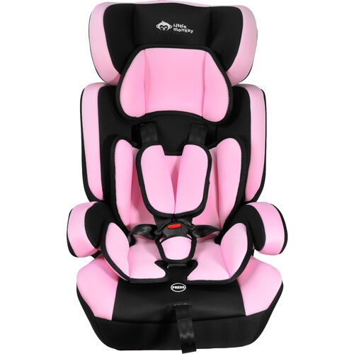Autoasiento Seguridad Silla Niño 9m A 12 Años Ece R44/04 rosa