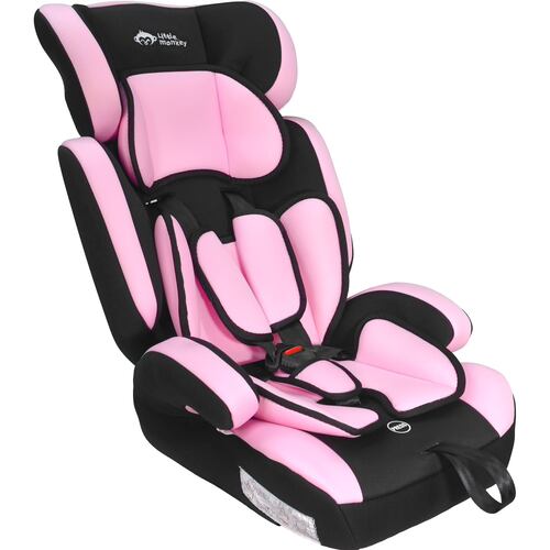 Autoasiento Seguridad Silla Niño 9m A 12 Años Ece R44/04 rosa