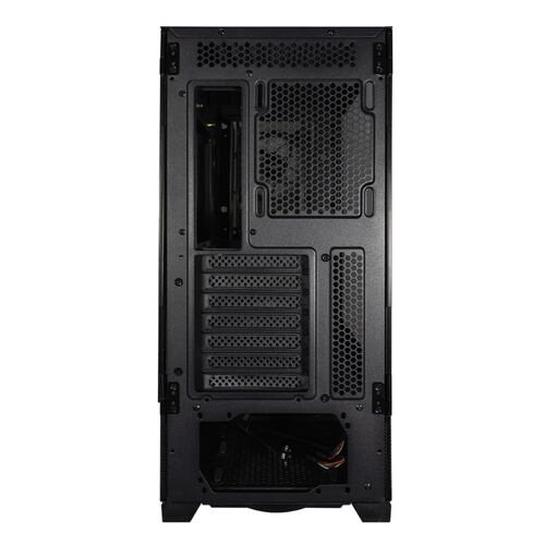 Gabinete Ocelot Gaming HUNTER-2, E-ATX, Cristal Templado, incluye 3 Ventiladores, sin Fuente, Negro