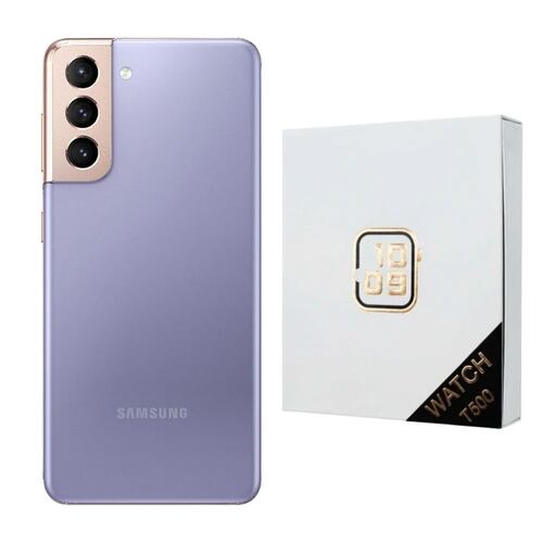 Samsung Galaxy S21 128GB Morado Reacondicionado Grado A + Reloj Genérico