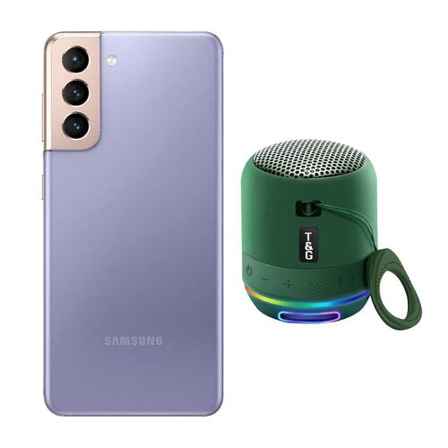 Samsung Galaxy S21 128GB Morado Reacondicionado Grado A + Mini Bocina