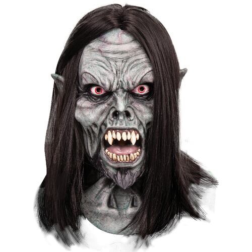 Máscara De Vampiro De Látex Para Halloween – Diseño Realista Con Detalles De Terror, Cómoda Y Transpirable Para Cosplay