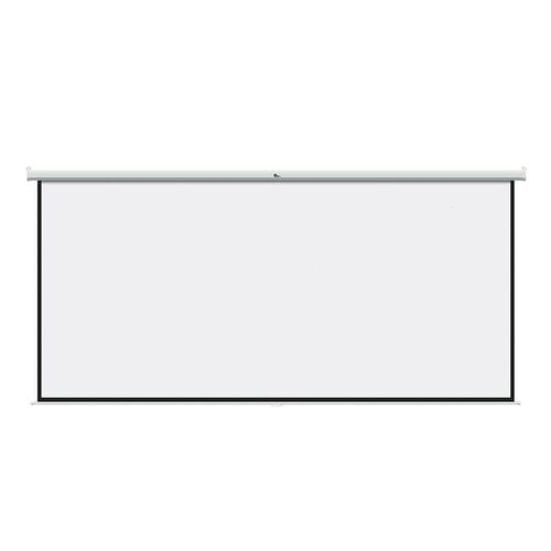 Pantalla de Proyección de 120'', Qian Guding QPG-69503, Manual, Blanco Mate.