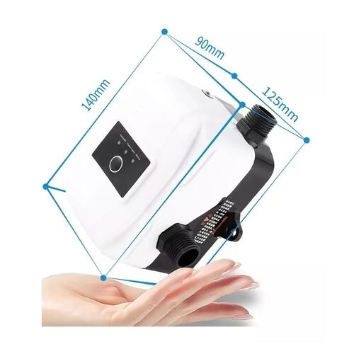 Bomba Presurizadora De Agua Automática Manual 35l/min Dc 24v Blanca