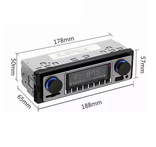 Auto Estereo Bluetooth Manos Libres Música 