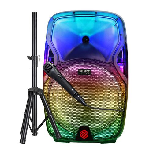 Bocina Bafle Bluetooth Inalambrica Luminous Select Sound Tws 15 Pulgadas