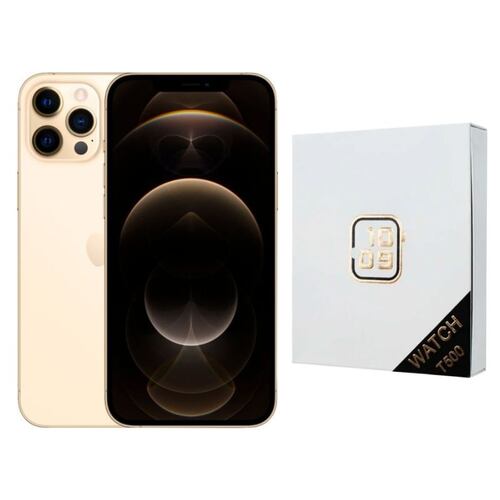 iPhone 12 Pro Max 256GB Dorado Reacondicionado Grado A + Reloj Genérico