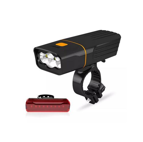 Lámpara Impermeable Para Bicicleta Recargable 1000lm Led 