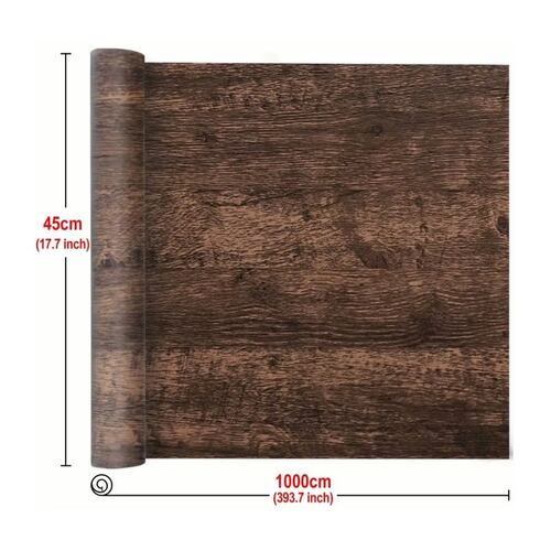 Papel Tapiz Autoadhesivo De Veta De Madera Para Pared 10 METROS