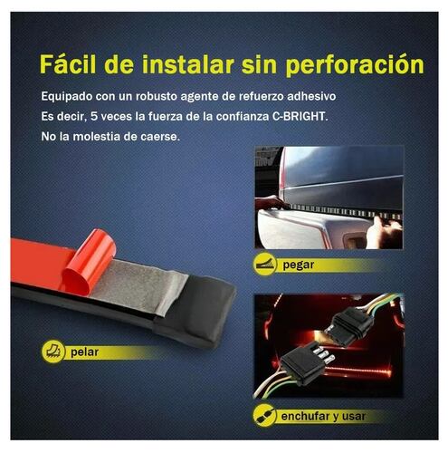 Tiras Trasera Luces Direccionales Secuencial Para Auto Universal
