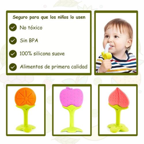 Set de Mordedera De Silicona Para Bebés , 7 Piezas