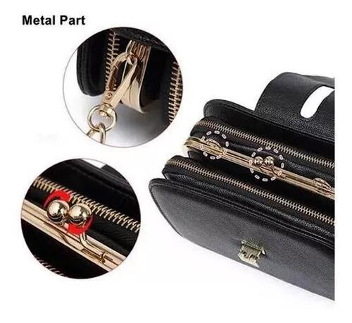 Bolso Bandolera Para Mujer Con Hebilla Metálica.