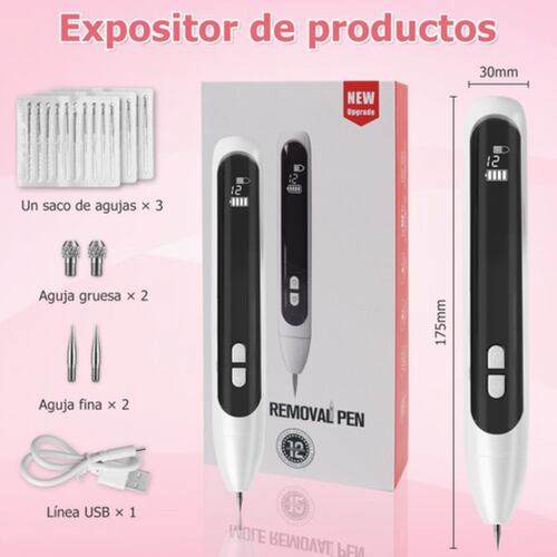Pluma Laser Cauterizador Quita Verrugas, Manchas 9 En 1 