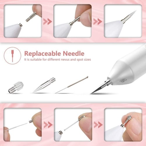 Electrocauterio de  Verrugas, Tatuajes, Pecas Blanco con Gris