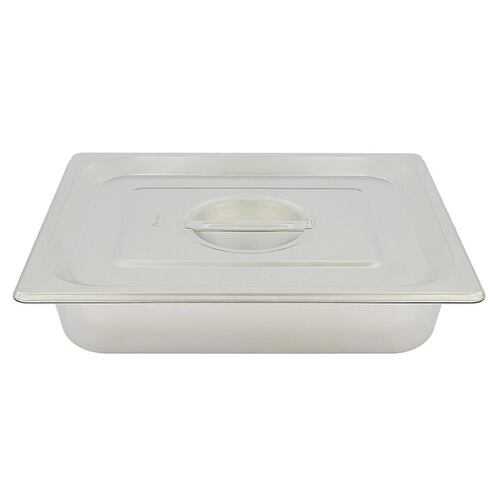 Inserto Acero Inoxidable Con Tapa 1/2 10CM Cocina Shorbull.