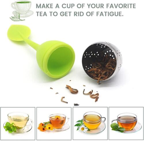 Té Más Empinado Colador Té Hojas Sueltas 7 Piezas Silicona 