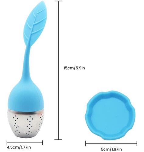 Té Más Empinado Colador Té Hojas Sueltas 7 Piezas Silicona 