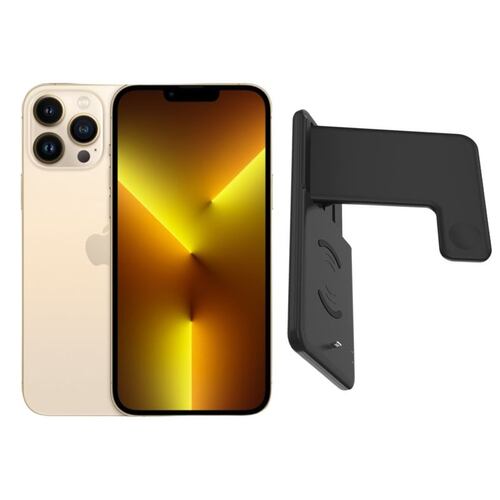 iPhone 13 Pro 128GB Dorado Reacondicionado Grado A + Soporte Cargador.