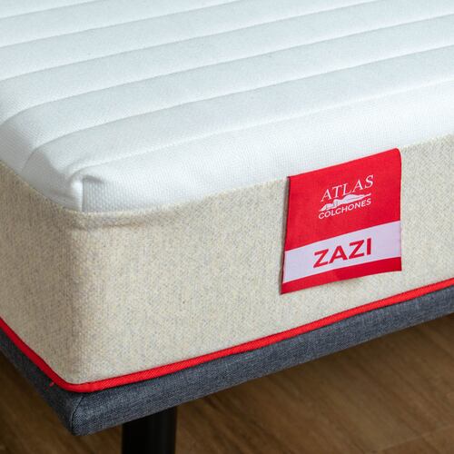 Colchón Zazi Queen Size con Sabanas +Regalo  Almohadas Atlas Basics
