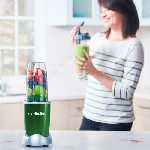 Licuadora nutribullet  900 W Verde reacondicionado  (caja genérica)  