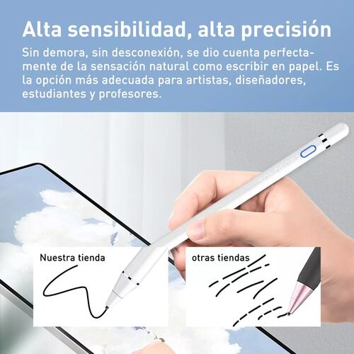 Pluma Lápiz Stylus Capacitivo Para iPad Tablet Ios Android