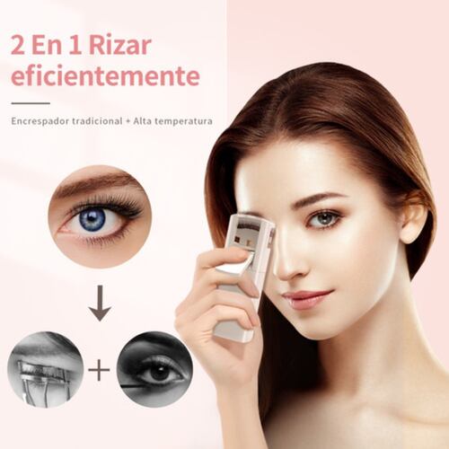Encrespador De Pestañas Eléctrica Crema 