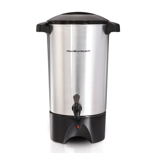 Cafetera 45 Tazas Hamilton Beach 40515R Acero Inox 10 Litros