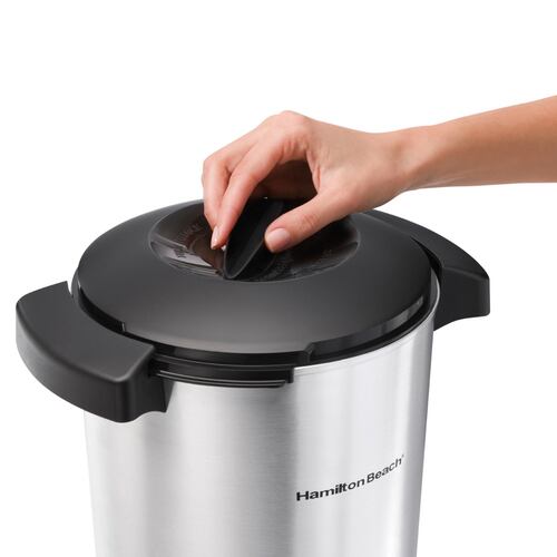 Cafetera 45 Tazas Hamilton Beach 40515R Acero Inox 10 Litros
