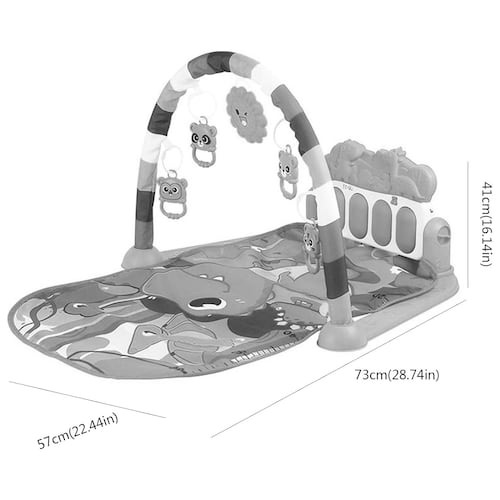 Gimnasio para bebe Multifuncional Musical Dinosaurio Verde