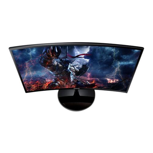 Combo Monitor Samsung CF390 24Pulg LED fhd Curvo Freesync + Audìfonos.