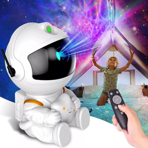 Lámpara Proyector Astronaut Galaxy Estrella De Noche Niños