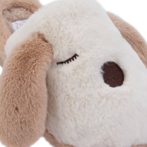 Pantuflas con forma de cara de perro para mujer, Love to Lounge, mod. 1109566