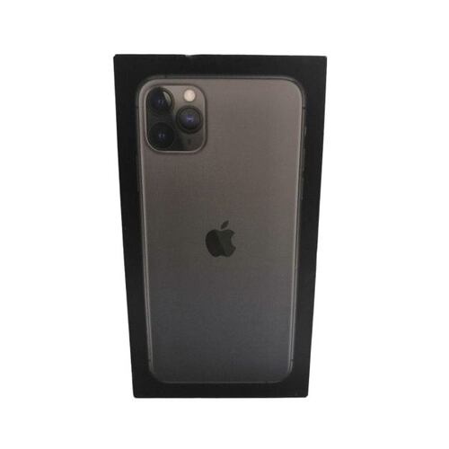 Caja Apple Original para IPhone 11 Promax Grafito de 256GB.