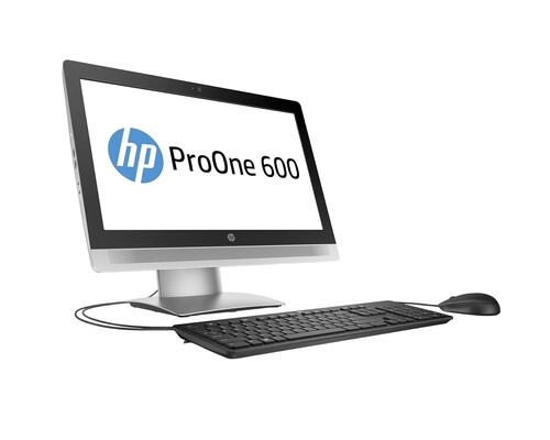 All In One HP 600 G2- 22"- Intel Core i3, 6ta gen- 8GB RAM- 256GB SSD- Full HD- Windows 10 Pro- Equipo Clase A, Reacondicionado. .